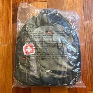 Swiss Gear Black Men's Backpack - Durable Everyday Car NWT